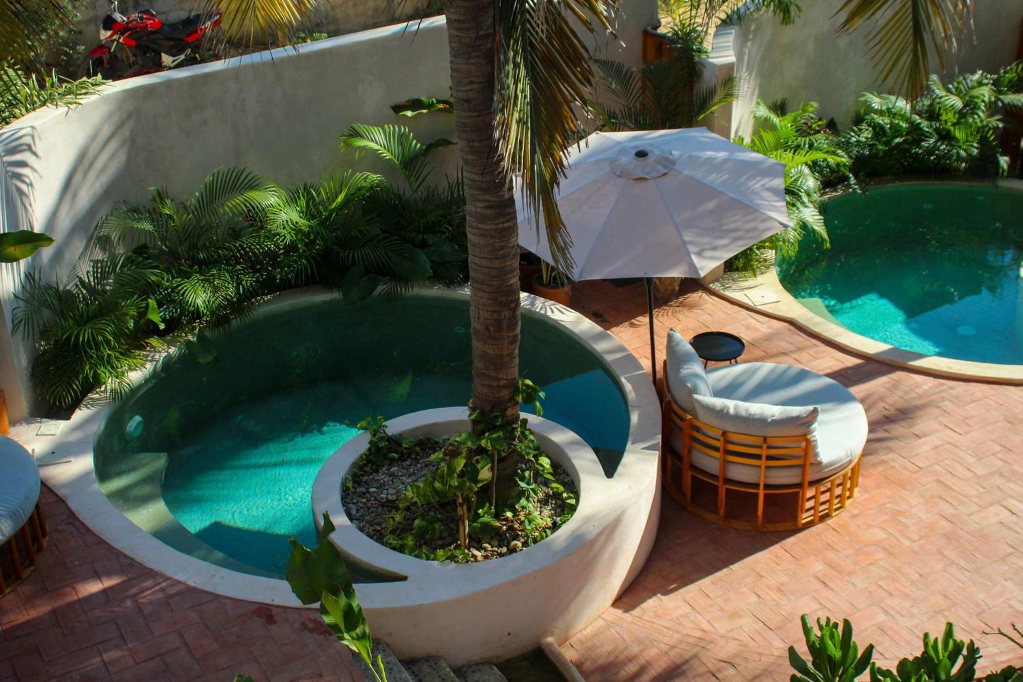 Casa Leah In Zicatela - Luxury Boutique - With Private Plunge Pool - Steps From The And La Punta - Ac In Bedroom - 8 Apartment Puerto Escondido (Oaxaca)